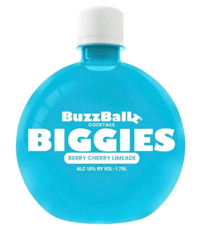 Buzzballz Biggies Berry Cherry Limeade Pre - Mixed Cocktails 1.75L - Main Street Liquor