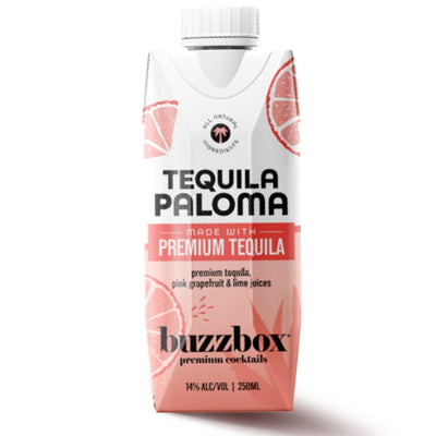 Buzzbox Tequila Paloma Cocktail 4PK - Main Street Liquor