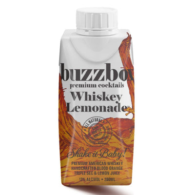 Buzzbox Whiskey Lemonade Cocktail 4PK - Main Street Liquor