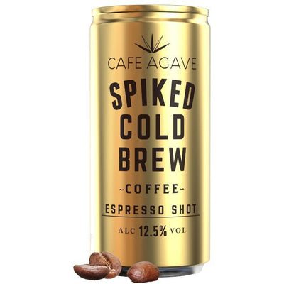 Cafe Agave Spiked Cold Brew Coffee Espresso Shot | 4 Pack - Main Street Liquor