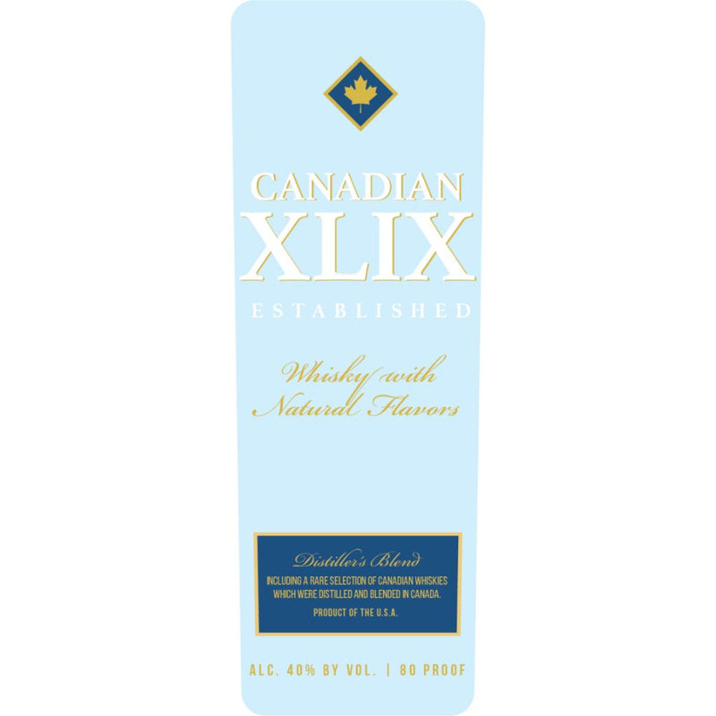 Canadian XLIX Established Distiller’s Blend Whiskey - Main Street Liquor