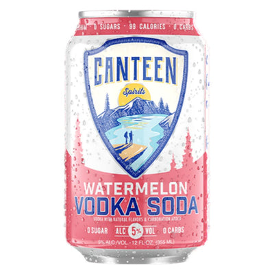 Canteen Watermelon Vodka Soda 6pk - Main Street Liquor