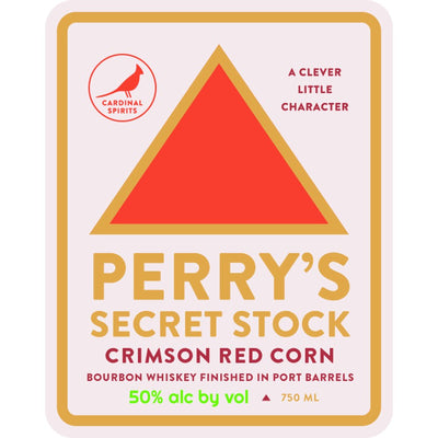 Cardinal Spirits Perry’s Secret Stock Crimson Red Corn Bourbon - Main Street Liquor