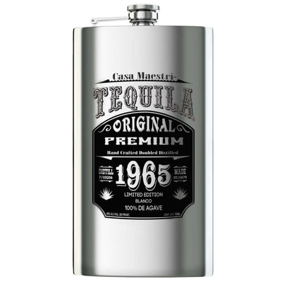 Casa Maestri Flask Edition Blanco Tequila 750ml - Main Street Liquor