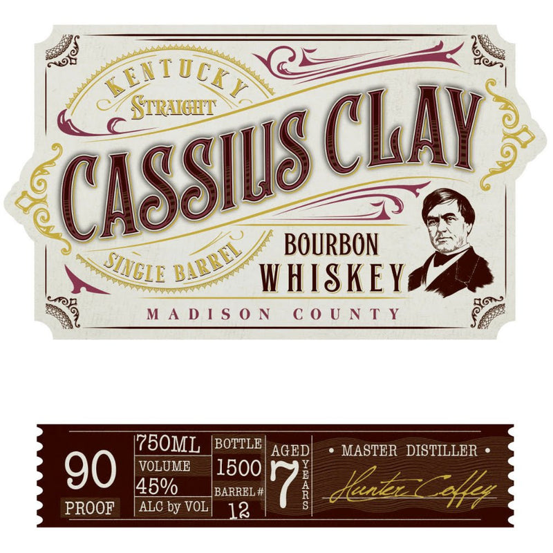 Cassius Clay 7 Year Old Single Barrel Bourbon - Main Street Liquor