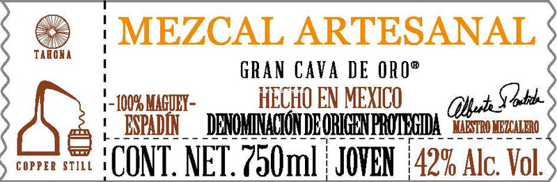 Cava De Oro Mezcal Joven - Main Street Liquor