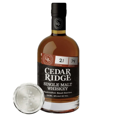 Cedar Ridge Single Malt Whiskey - Main Street Liquor