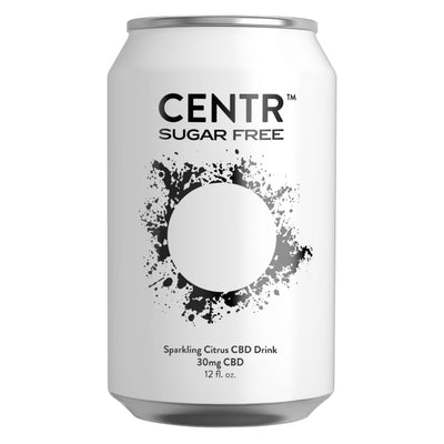 CENTR Sugar Free Sparkling CBD Drink 12 Pack - Main Street Liquor