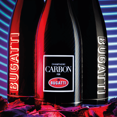 Champagne CARBON Bugatti ƎB.01 | Luminous Edition Limitée Sleeve | Vintage 2002 - Main Street Liquor