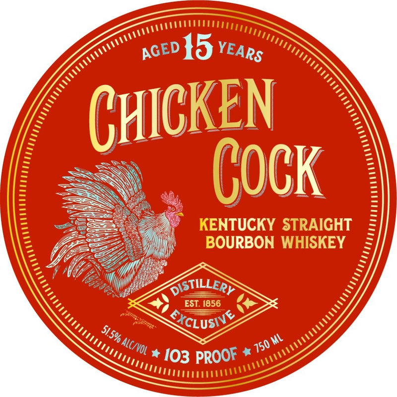 Chicken Cock Distillery Exclusive 15 Year Old Straight Bourbon - Main Street Liquor