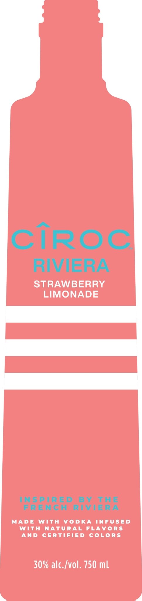 CÎROC Riviera Strawberry Lemonade Vodka - Main Street Liquor