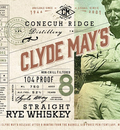 Clyde May’s 8 Year Old Rye Whiskey - Main Street Liquor