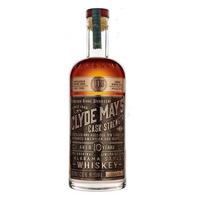 Clyde May's Alabama Style 10 Year Old Cask Strength - Main Street Liquor