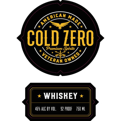 Cold Zero Whiskey - Main Street Liquor