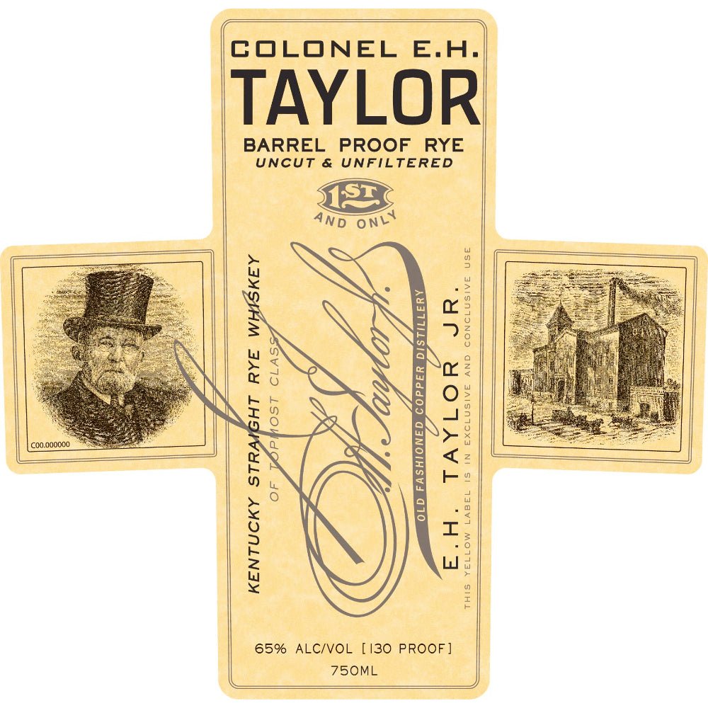 Buy Colonel E.H. Taylor Barrel Proof Rye® Online | Rye Whiskey Delivered  Nationwide