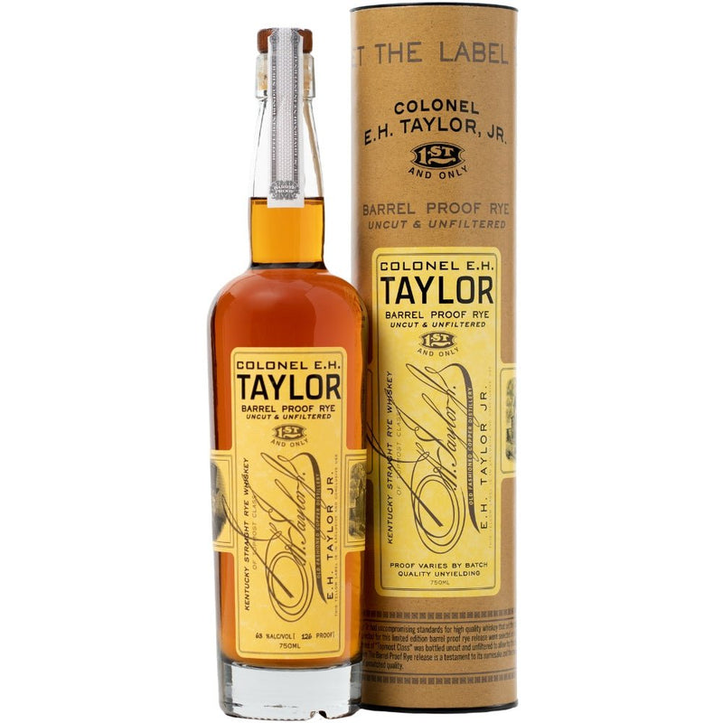 Colonel E.H. Taylor Barrel Proof Rye - Main Street Liquor