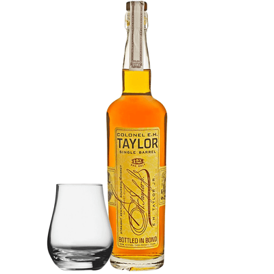 Colonel E.H. Taylor, Jr. Single Barrel Bourbon 750ml with Spey Dram Glass (LIMIT 1) - BuyMyLiquor