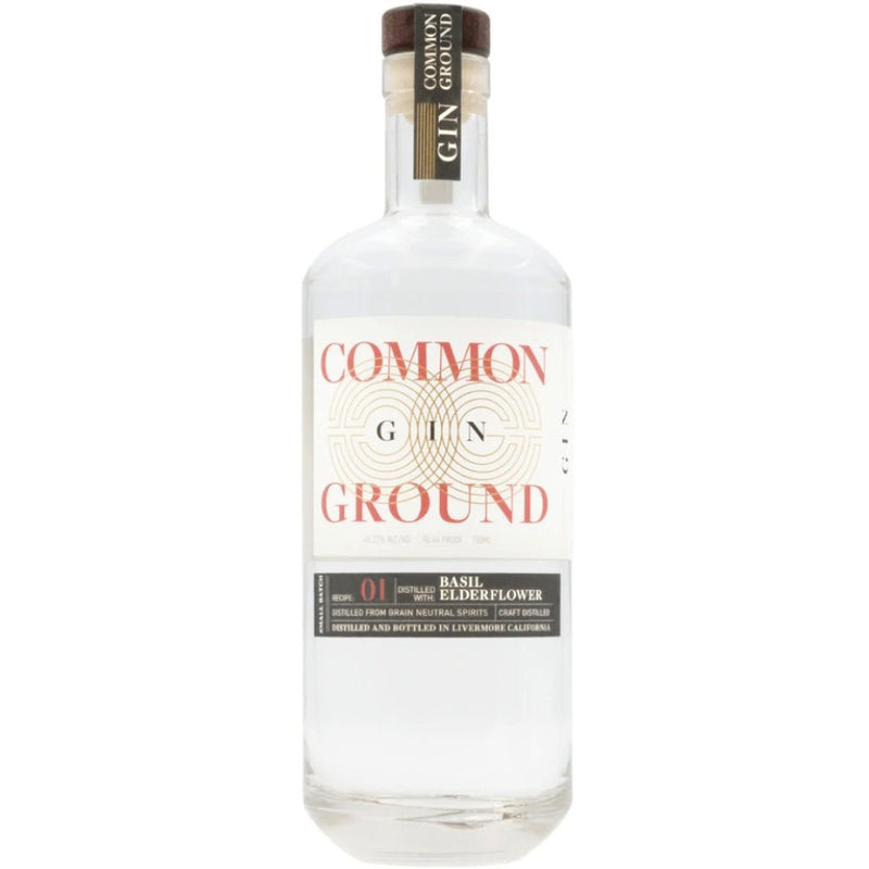 Common Ground Gin Recipe 01 - Basil and Elderflower - Main Street Liquor