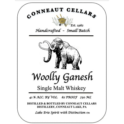 Conneaut Cellars Woolly Ganesh Single Malt Whiskey - Main Street Liquor