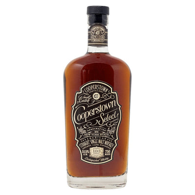Cooperstown Select Straight American Single Malt Whiskey - Main Street Liquor