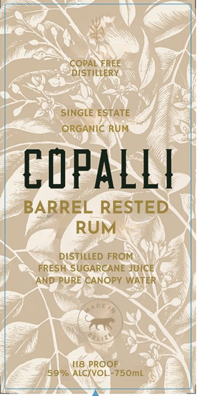 Copalli Barrel Rested Organic Rum High Proof - Main Street Liquor