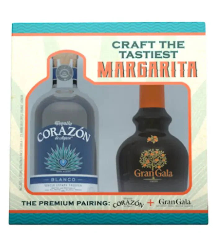 Corazon Blanco Tequila and Gran Gala Liqueur Gift Set - Main Street Liquor