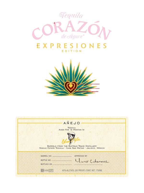 Corazón de Agave Expresiones Añejo Tequila Aged in Elmer T. Lee Barrels - Main Street Liquor