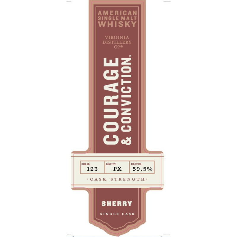Courage & Conviction PX Sherry Single Cask - Main Street Liquor