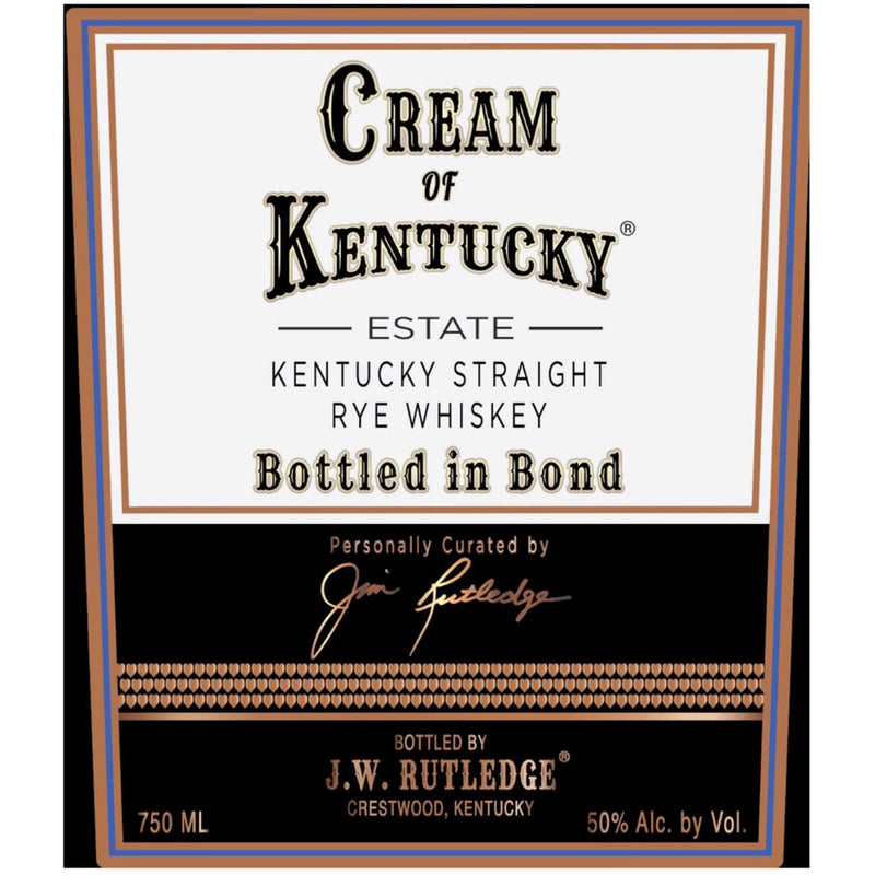 Cream of Kentucky Bottled in Bond Kentucky Straight Rye - Main Street Liquor