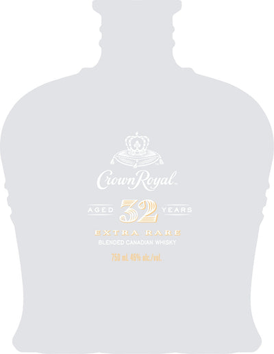 Crown Royal Aged 32 Years Extra Rare Blended Canadian Whisky - Main Street Liquor