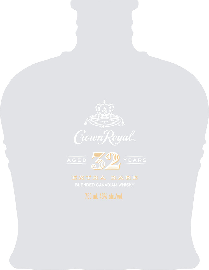 Crown Royal Aged 32 Years Extra Rare Blended Canadian Whisky - Main Street Liquor