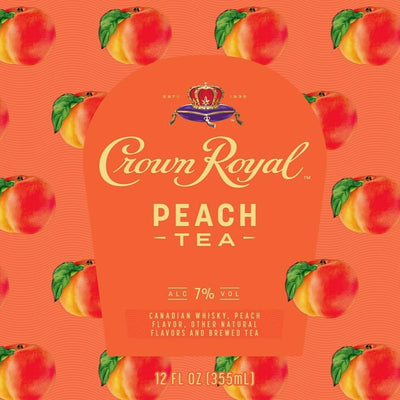 Crown Royal Peach Tea Canned Cocktail - Main Street Liquor