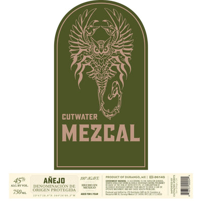 Cutwater Mezcal Añejo - Main Street Liquor