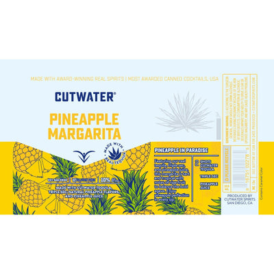 Cutwater Pineapple Margarita 4pk - Main Street Liquor