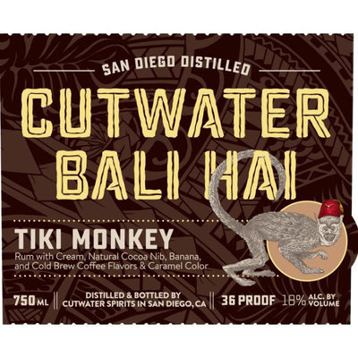 Cutwater Spirits Bali Hai Tiki Monkey - Main Street Liquor