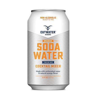 Cutwater Spirits Orange Soda Water Mixer (4 Pack – 12 Ounce Cans) - Main Street Liquor