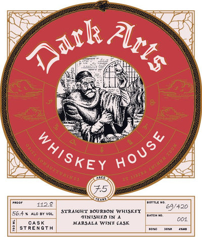 Dark Arts Whiskey House 7.5 Year Cask Strength Bourbon Marsala Wine Cask Finish - Main Street Liquor