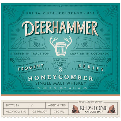 Deerhammer Progeny Series Honeycomber Single Malt Whiskey - Main Street Liquor