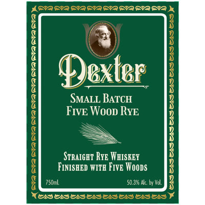 Dexter Small Batch Five Wood Straight Rye - Main Street Liquor
