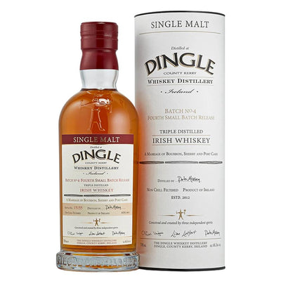 Dingle Single Malt Irish Whiskey Batch #4 - Main Street Liquor