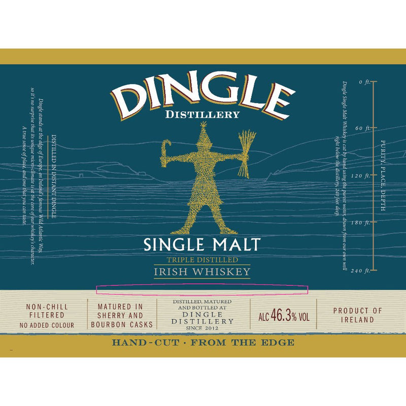 Dingle Single Malt Triple Distilled Irish Whiskey - Main Street Liquor
