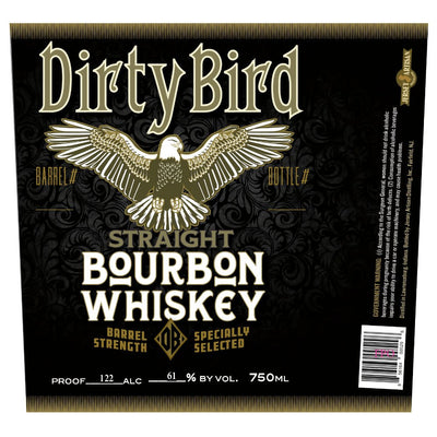 Dirty Bird Straight Bourbon Whiskey - Main Street Liquor
