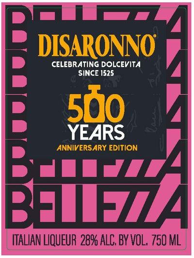 Disaronno 500 Years Anniversary Edition Amaretto Liqueur - Main Street Liquor