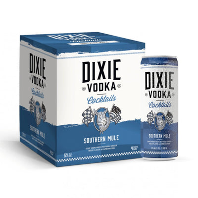 Dixie Vodka Cocktails Southern Mule 4PK - Main Street Liquor