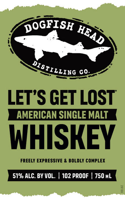 Dogfish Head Let's Get Lost American Single Malt Whiskey - Main Street Liquor