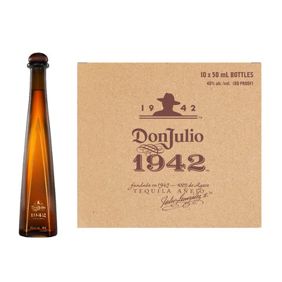 Don Julio 1942 Tequila 50ml (10 Pack) - Main Street Liquor