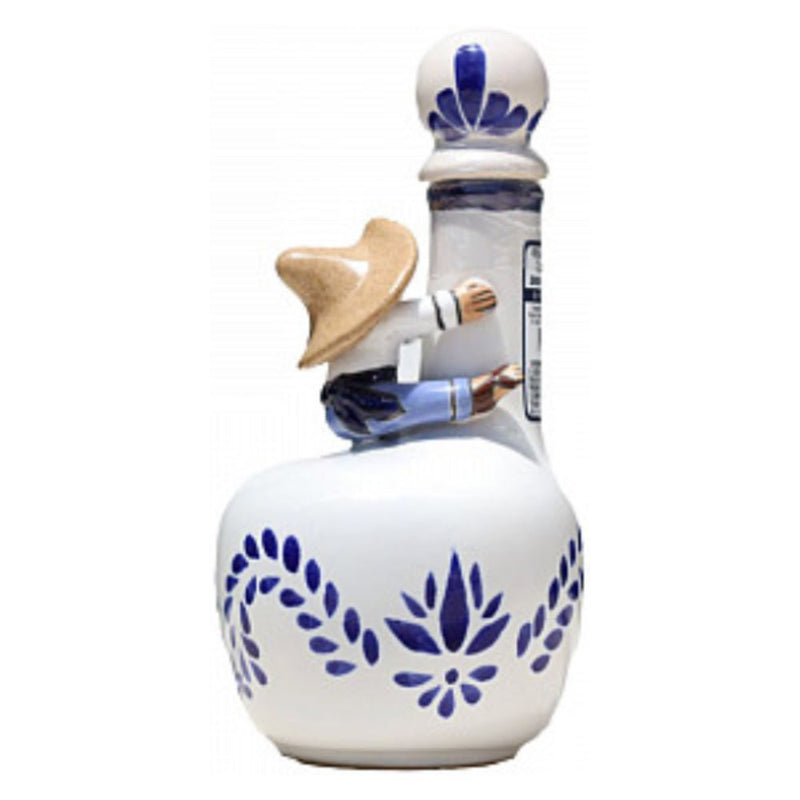 Don Pipocho Extra Anejo White and Blue Ceramic - Main Street Liquor