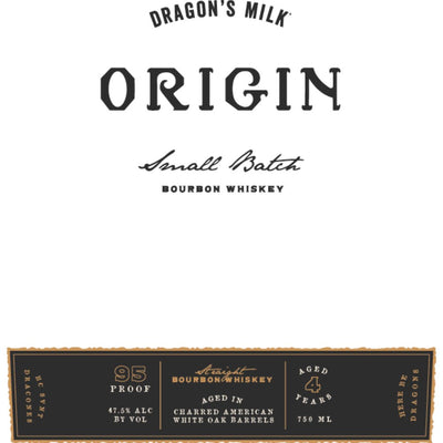 Dragon’s Milk Origin Small Batch Bourbon - Main Street Liquor