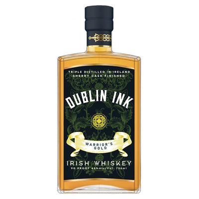 Dublin Ink Warriors Gold Irish Whiskey - Main Street Liquor