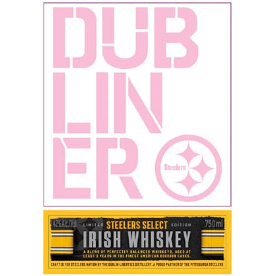 Dubliner Steelers Select Irish Whiskey - Main Street Liquor
